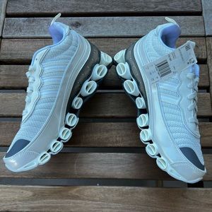 Adidas Microbounce T1 triple white mens 11.5 FX1383